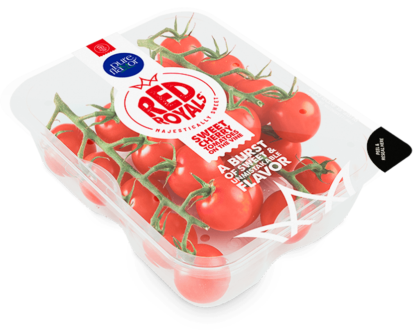 RedRoyals sweet cherry tomatoes-on-the vine